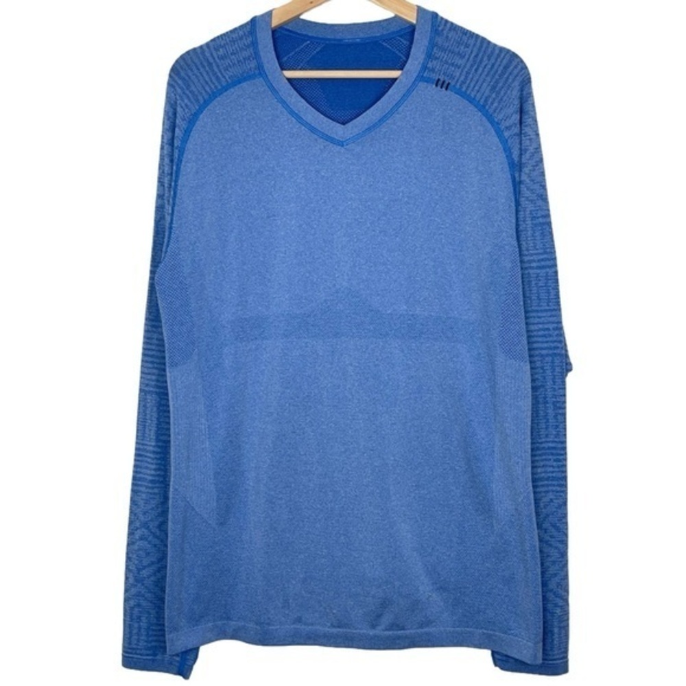 Lululemon Metal Vent Tech L/S Shirt Blue L